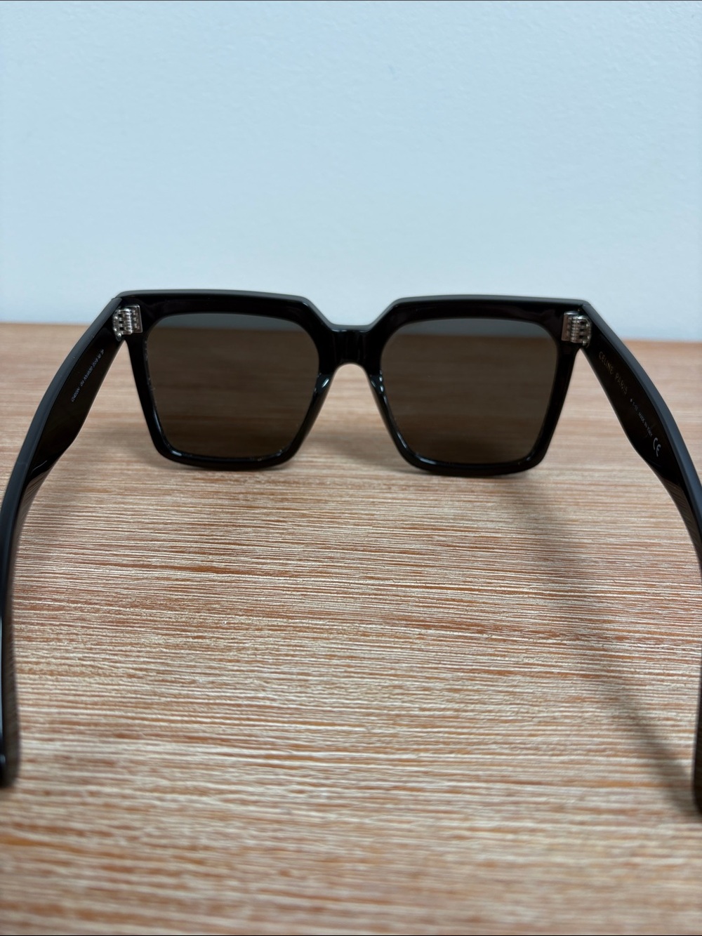 Celine Black Oversized Sunglasses - Picture 4 of 8
